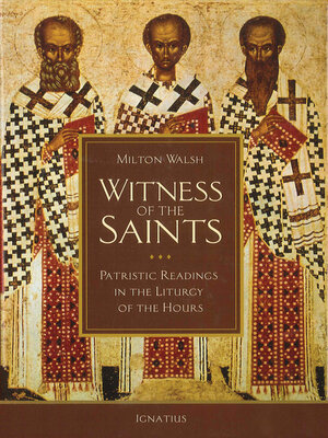cover image of Witness of the Saints
